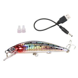 USB Rechargeable Led Twitching Fish Lure - Korbox