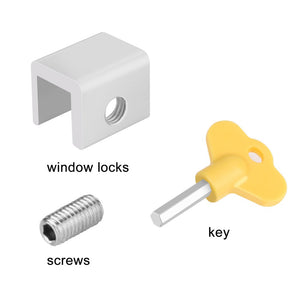 8PCS 4Sets Adjustable Sliding Window Locks - Korbox