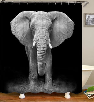 Mandala Elephant Curtain - Korbox