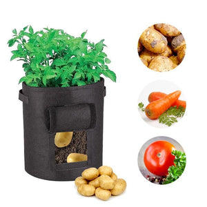 5/7 Gallon Fabric Pot Plant Pouch Root Container - Korbox