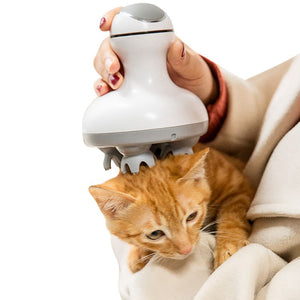 Pet Intelligent Cats Automatic Rotate Head Massager - Korbox