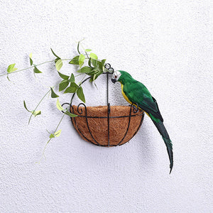 25/35cm Handmade Simulation Parrot Creative Feather Lawn - Korbox