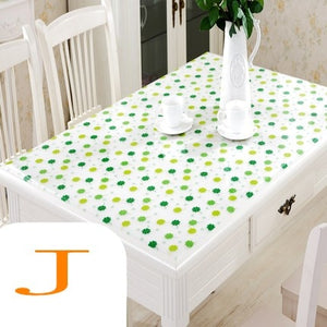 Transparent Soft Glass Waterproof Kitchen Table Cover - Korbox